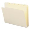 Smead Manila File Folders, 1/5-Cut Tabs, Letter Size, PK100 10350